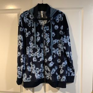 Lularoe Velour Hooded Zip-Up. New Without Tags.